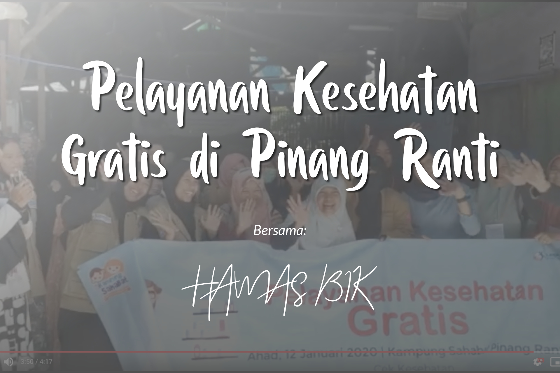 Pelayanan Kesehatan Gratis Di Pinang Ranti
