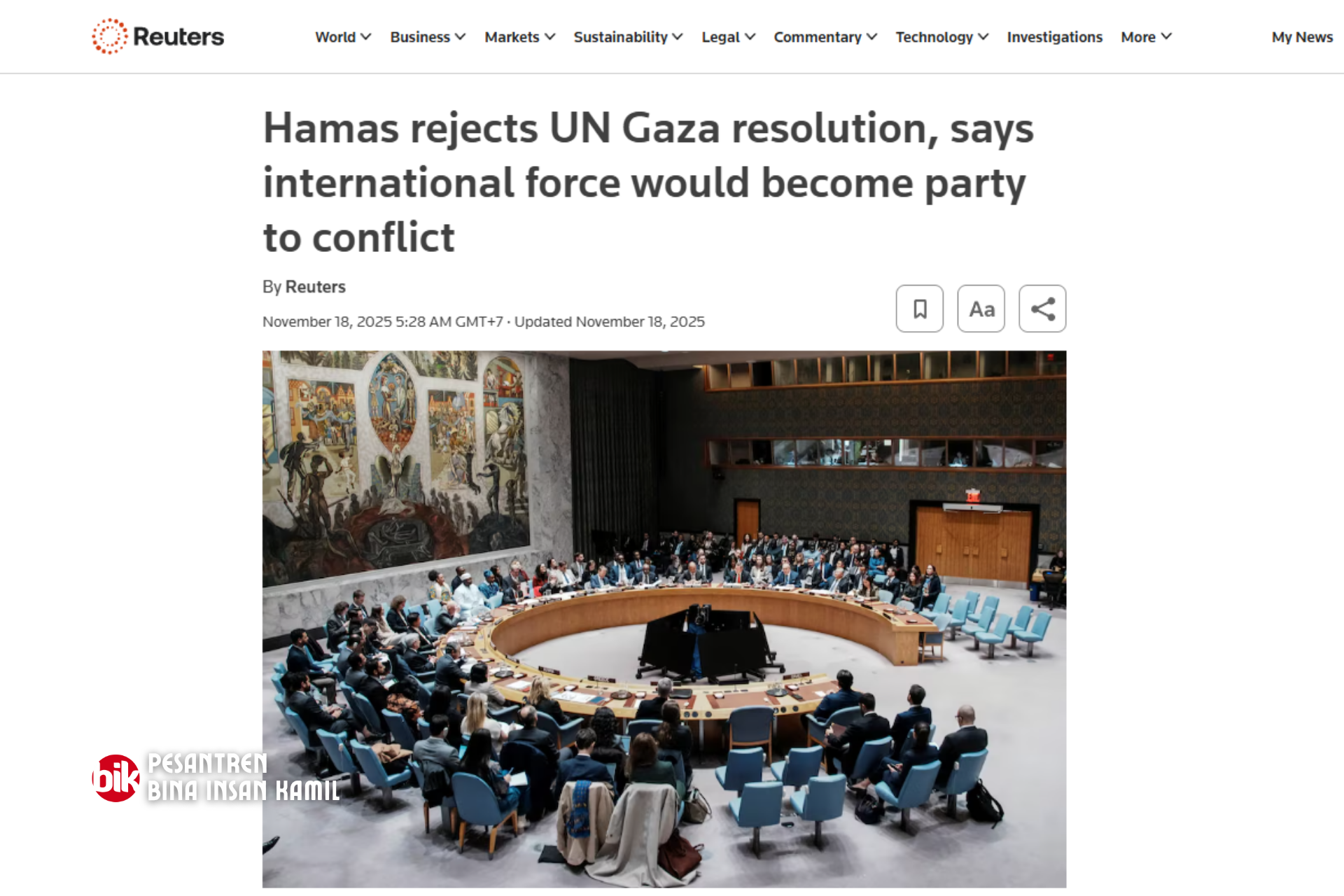 Mengapa Kaum Muslimin Harus Ikut Menolak